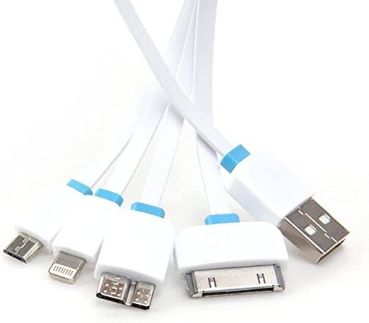 4 in 1 Multi USB Cable Charger for Phones