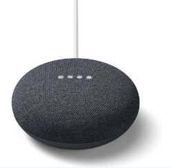 Google Nest Mini 2nd Generation Smart Speaker - GA00781-GB - Charcoal - Image 2