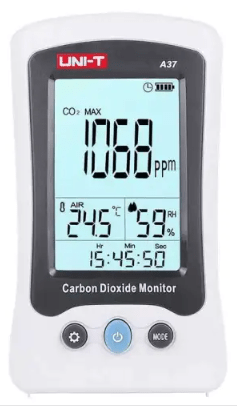 UNI-T Carbon Dioxide Monitor A37-A37 CO2 Meter - Image 2
