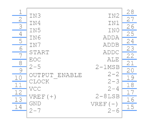 ADC0809 8-bit A/D Converter - Image 5