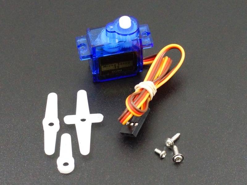 SG90 Micro Servo Motor360° 1.8 kg.cm Plastic Gears - Image 2