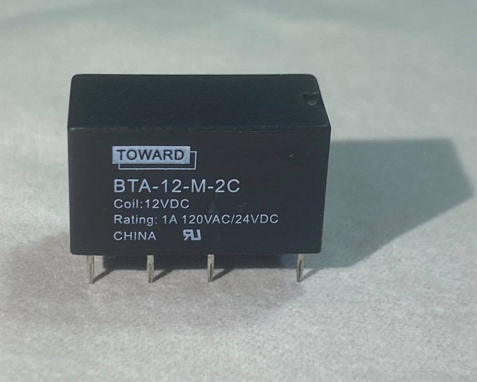 Toward Relay 12V DC 8-PIN (1A-120VAC/24VDC) - BTA-12-M-2C - Image 2