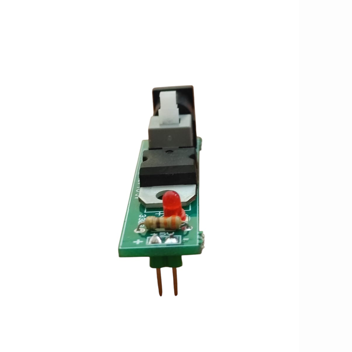 DC Input Module 5V with DC Jack and Switch for Breadboard - Image 2