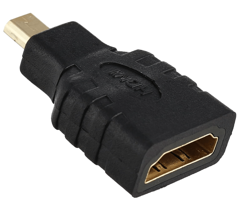 Plug converter from micro HDMI male to HDMI female (Rasp) - Image 2