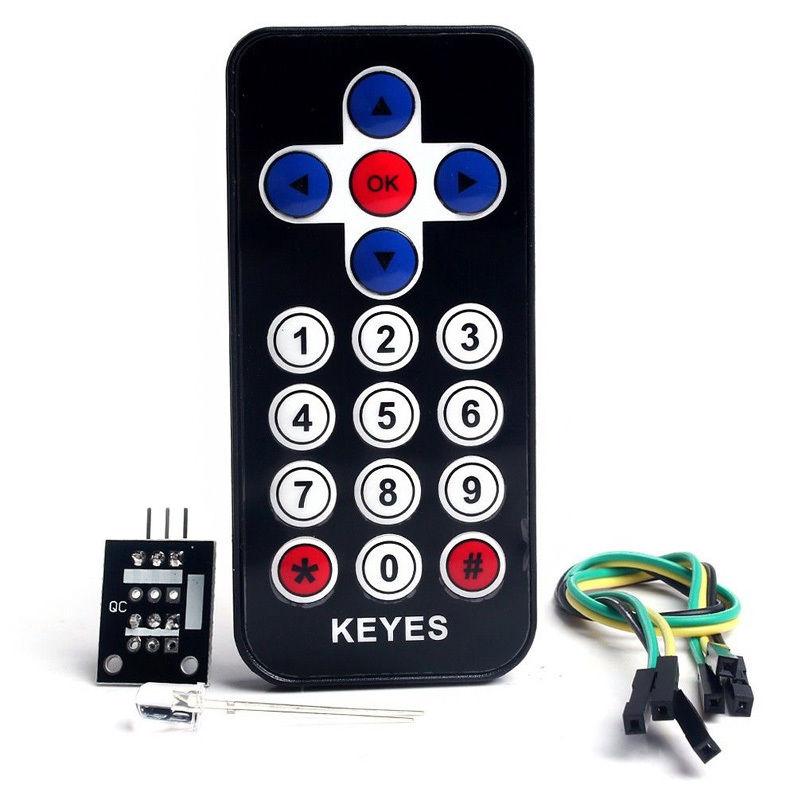 Infrared Remote Control With IR Receiver Module Kit