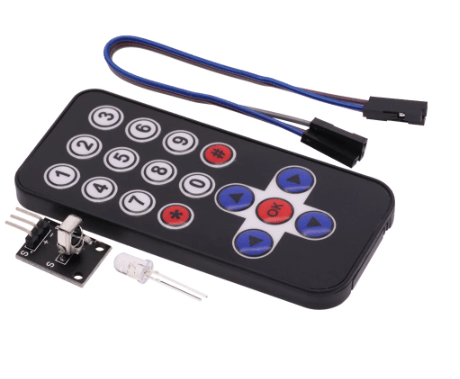 Infrared Remote Control With IR Receiver Module Kit - Image 2