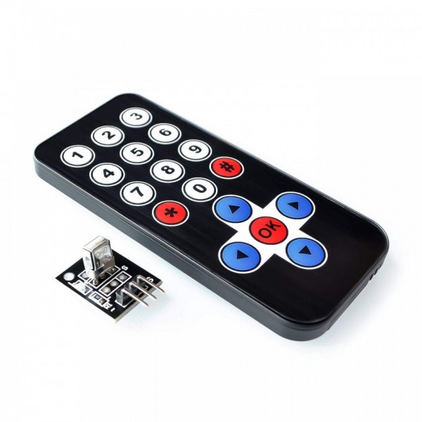 Infrared Remote Control With IR Receiver Module Kit - Image 6