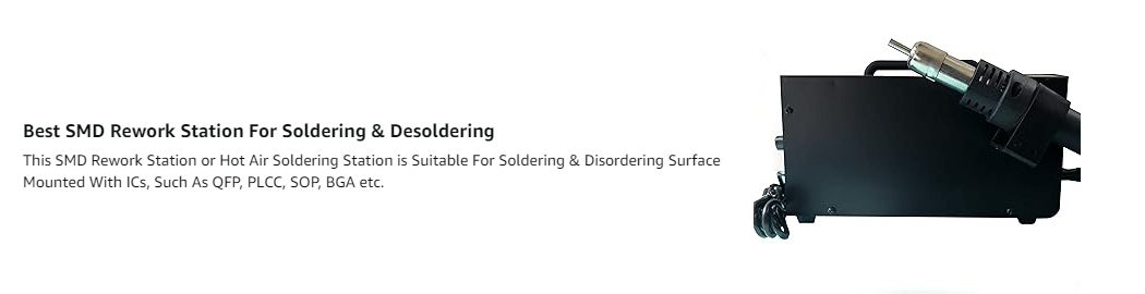 Hot Air Gun Soldering Station With Air & Temperature Controller 850A - Image 13