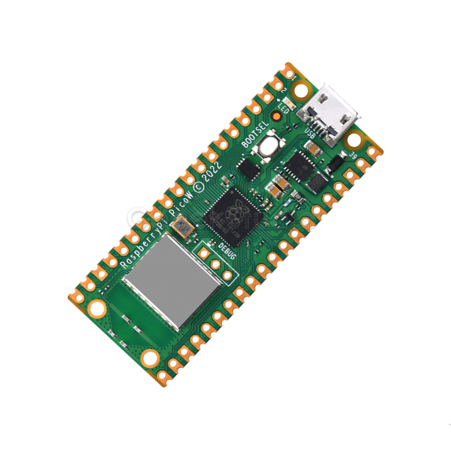 Raspberry Pi Pico W Microcontroller Development Board