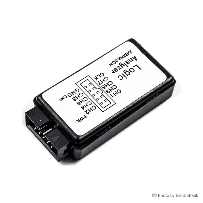 USB Logic 24MHz 8 Channel 24M/seconds Logic Analyzer Debugger - Image 5