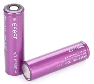 Efest IMR 18650 1000mAh Li-Ion Battery 3.7V (Copy)