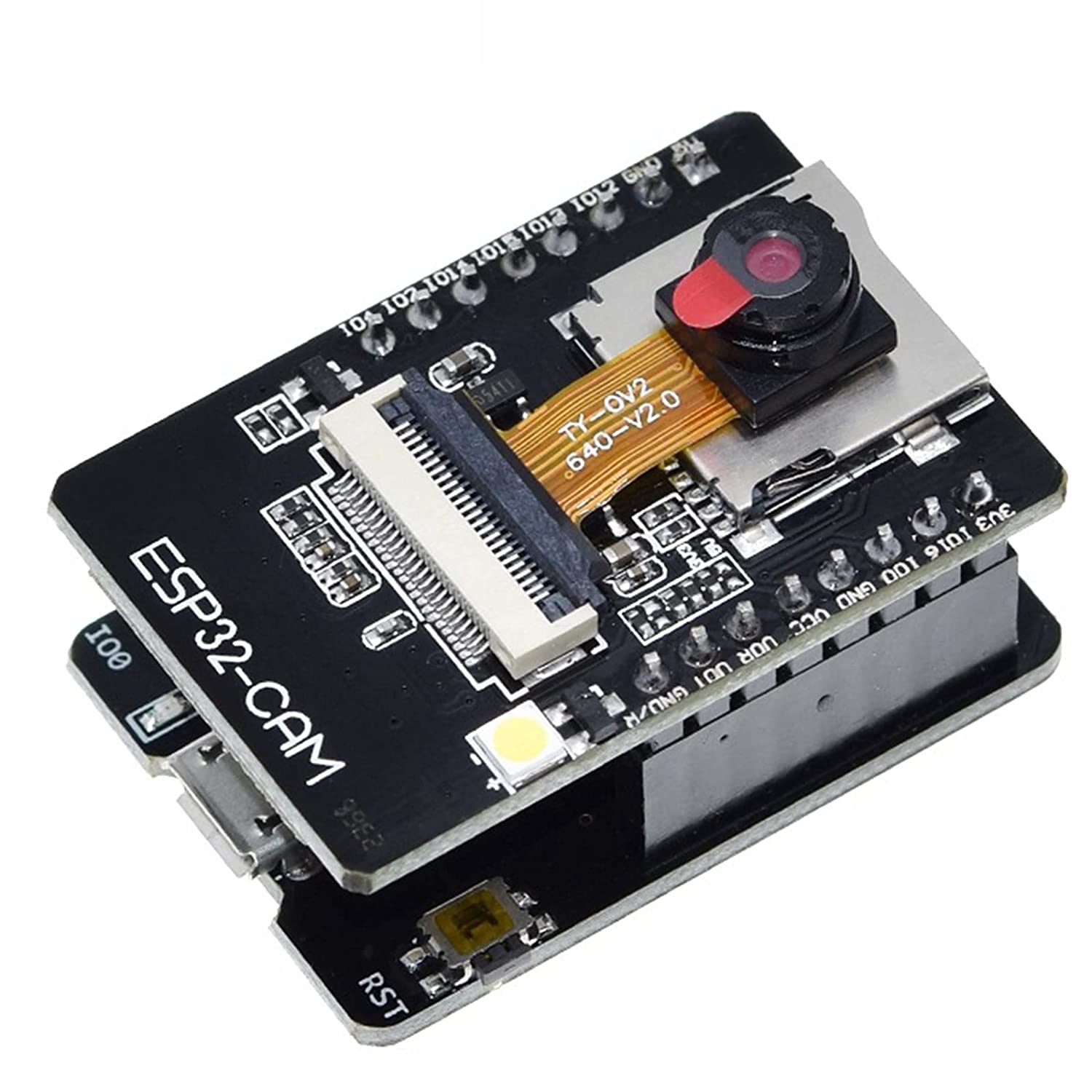 ESP32-CAM WiFi + Bluetooth Camera Module Development Board ESP32 With Camera Module OV2640 and Base - Image 7