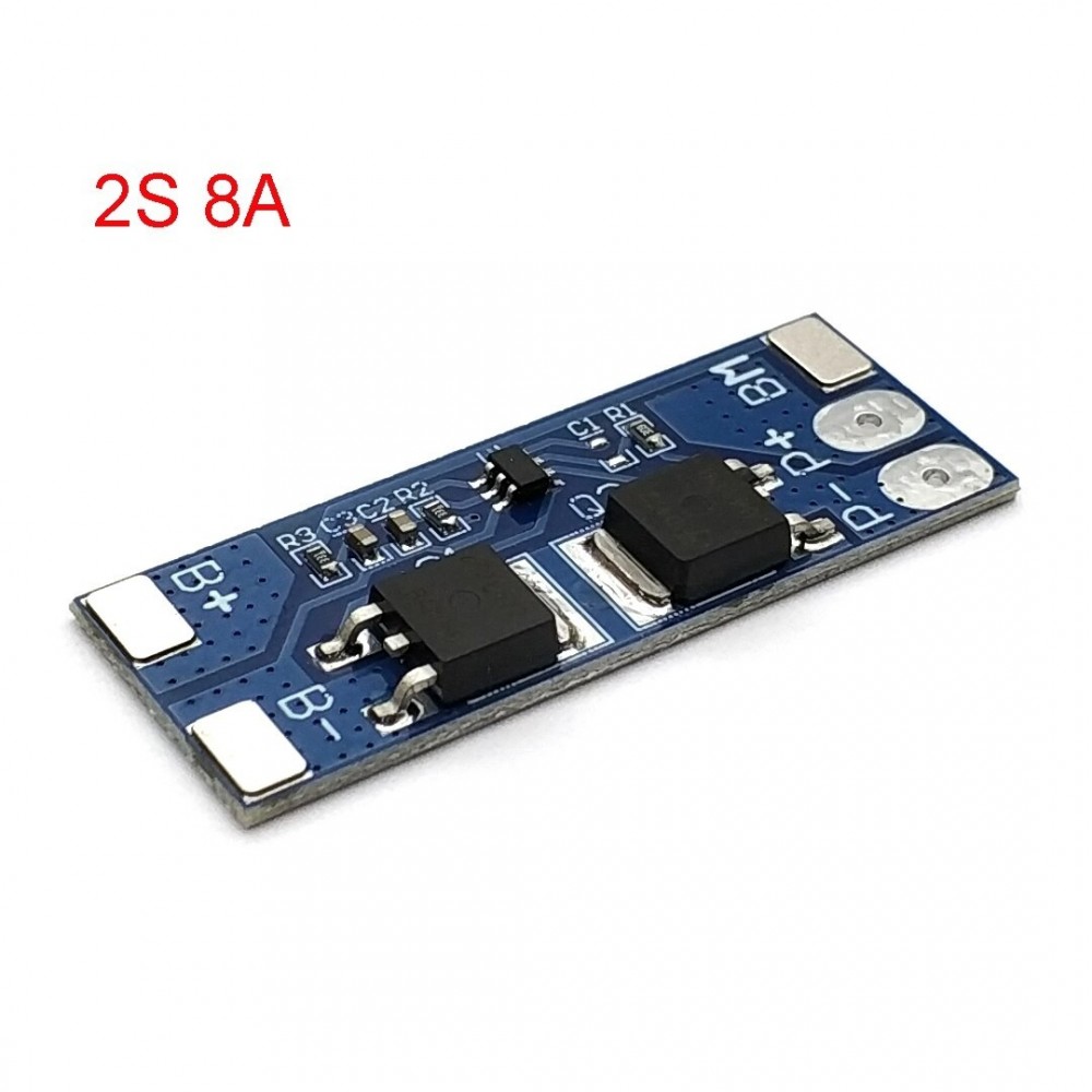 BMS 2S 13A 18650 7.4V-8.4V Lithium Battery Protection Board - Image 6
