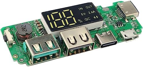 Dual USB 5V 2.4A Power Bank With LED Display 18650 Charger Board - Image 3