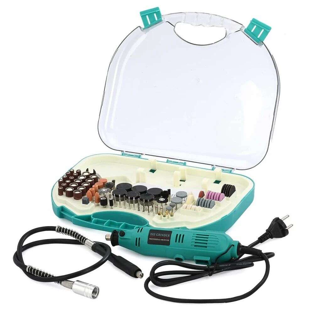 DIE GRINDER Multifunctional Mini Rotary Drill 130W Kit 211PCS