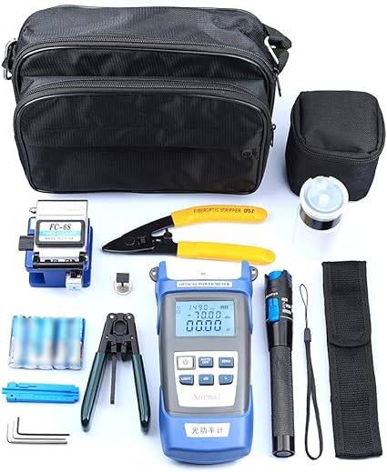 Optical Fiber Tool Kit Optical Power Meter Visual Fault Locator Fiber Optic Equipment - Image 2