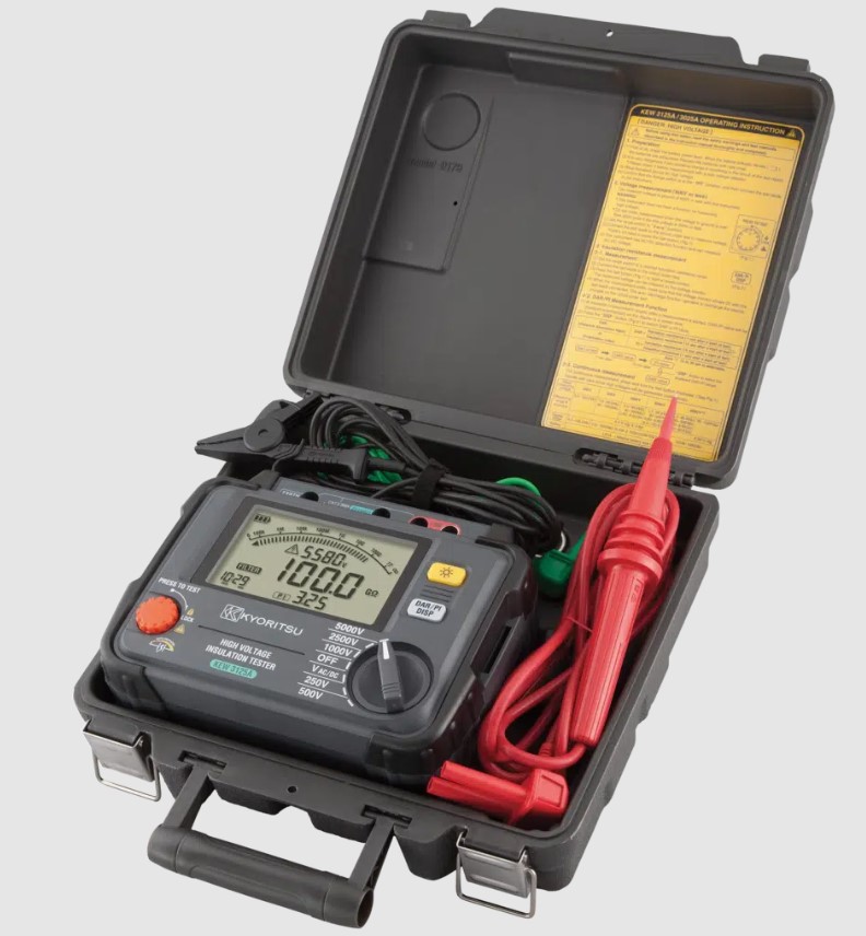 Kyoritsu High Voltage Insulation Tester (3125A) - Image 2