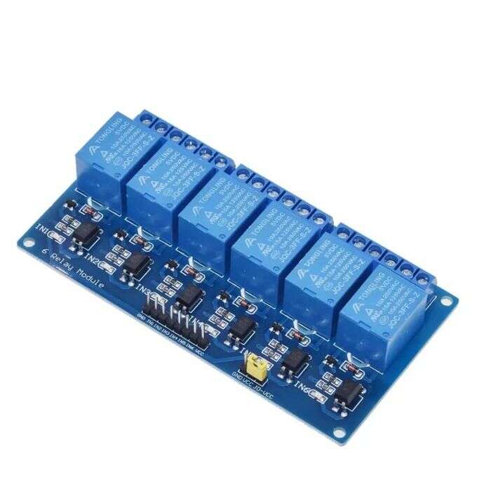 Relay Module 6 Channel 5V - Image 3