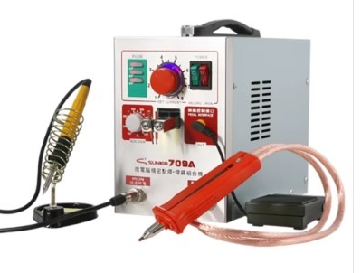 SUNKKO 709A Pulse Spot Welder Machine 3.2KW with Soldering Iron - Image 7