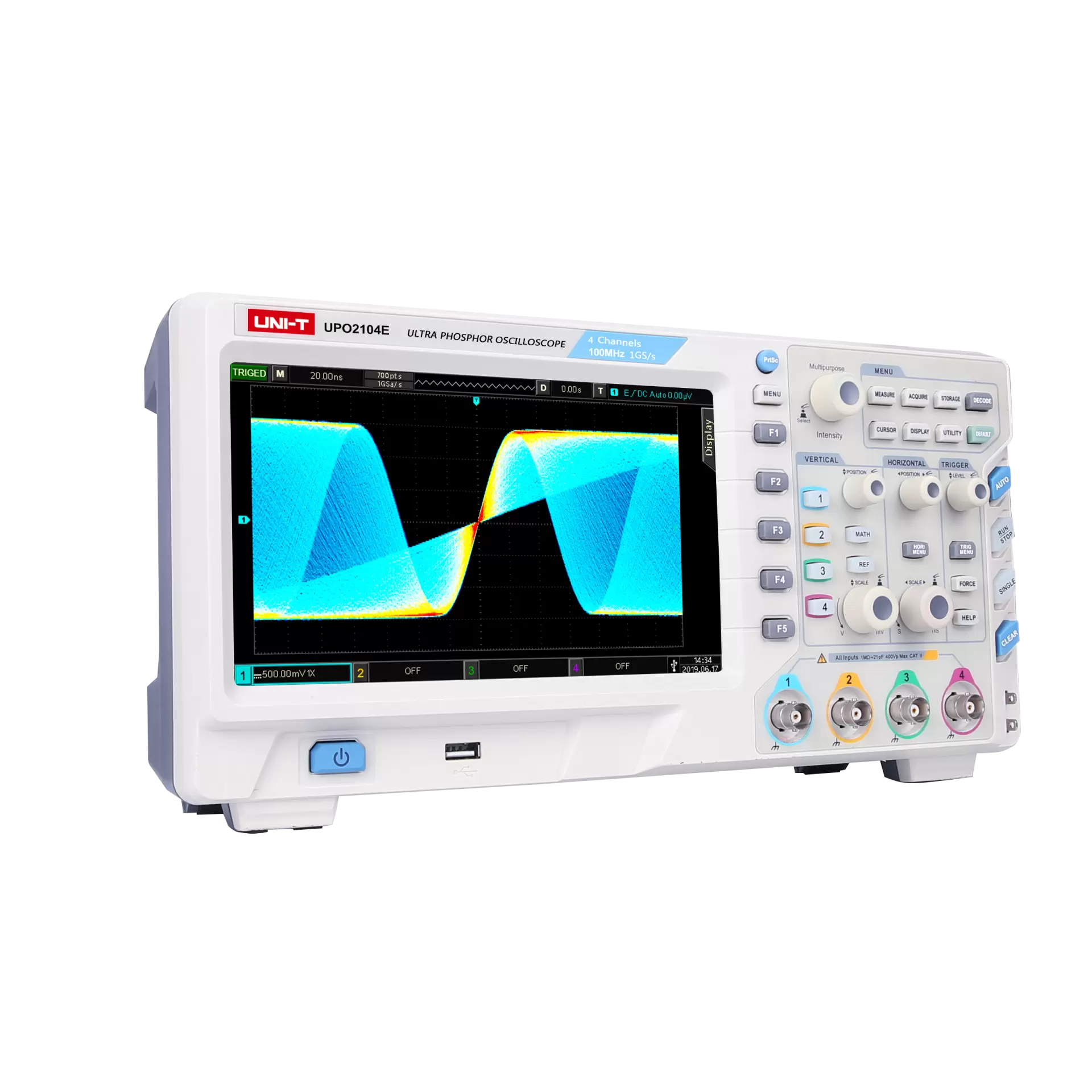 UPO2104E Ultra Phosphor Oscilloscope - Image 5