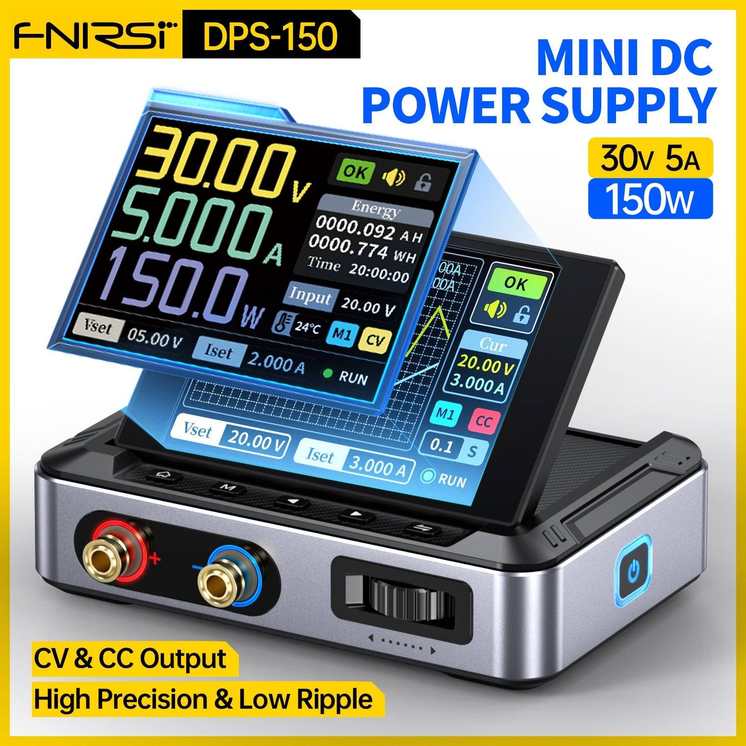 FNIRSI® DPS-150 Mini DC Adjustable CNC Programmable Regulated Switching Power Supply - Image 2