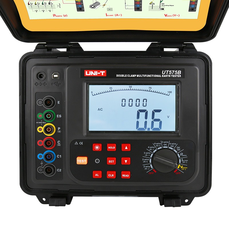 UNI-T UT575B Double-Clamp Multifunctional Earth Tester - Image 4
