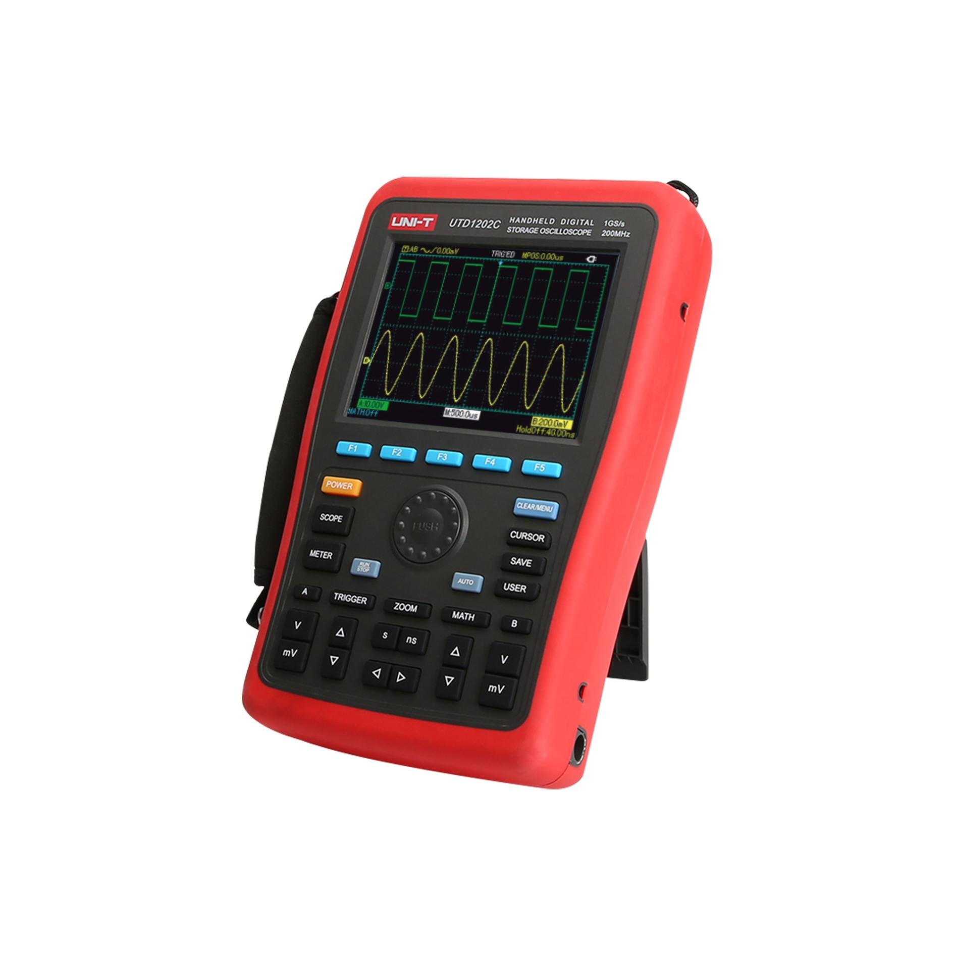 UTD1202C Handheld Oscilloscope 200MHZ 2CH - Image 3