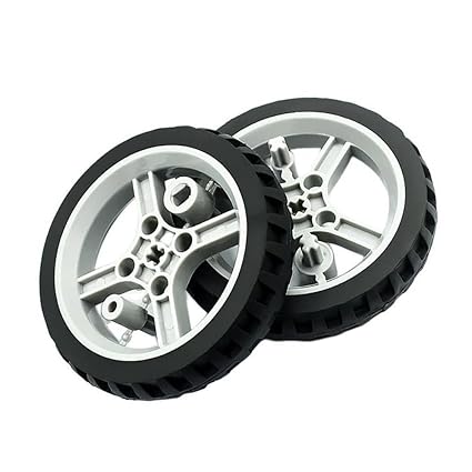 6514 TT Motor Free Wheel Cross Shaft Robot 65mm - Image 5