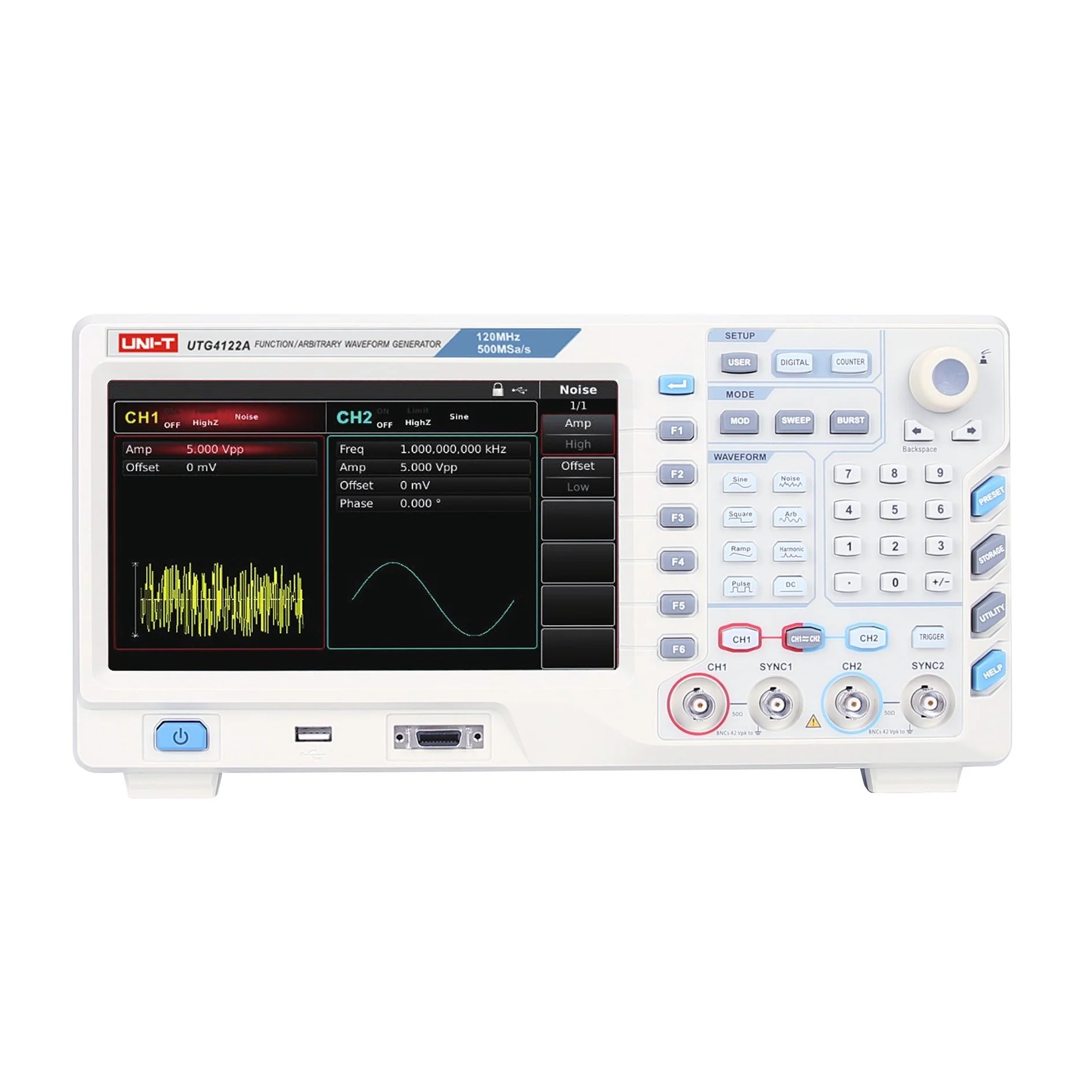 UNI-T UTG4122A Waveform Generator