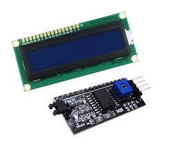 LCD 1602 (16x2) with Blue Backlight & Pre-Soldered I2C Interface - Image 2