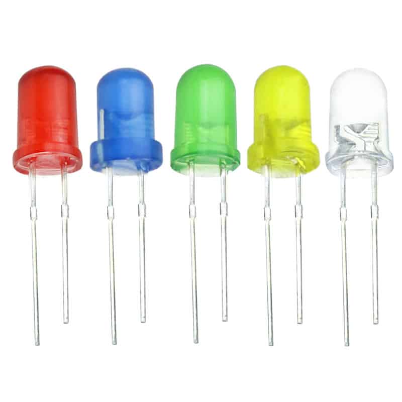 50Pcs Mixed Color 5mm LED Pack With Storage Box - Image 6