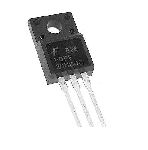 FQPF20N60C N-Channel MOSFET Transistor 600V, 20A TO-220F - Image 3