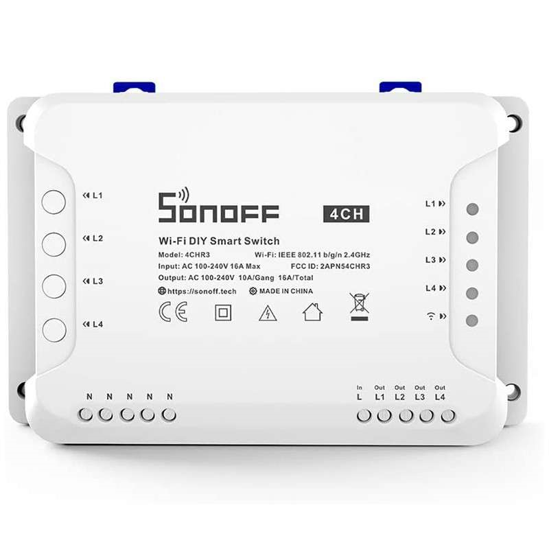 4-gang Wi-Fi Smart Switch with RF Control - Image 4