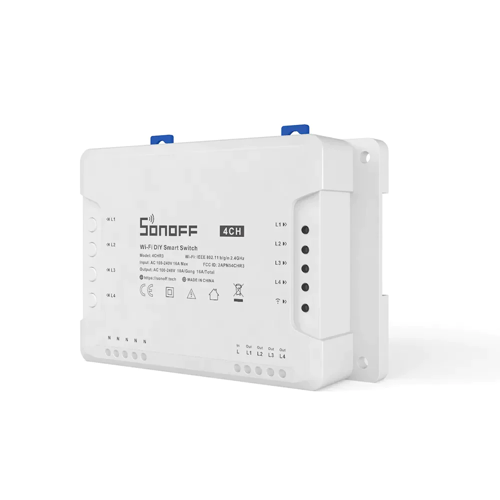 4-gang Wi-Fi Smart Switch with RF Control - Image 5