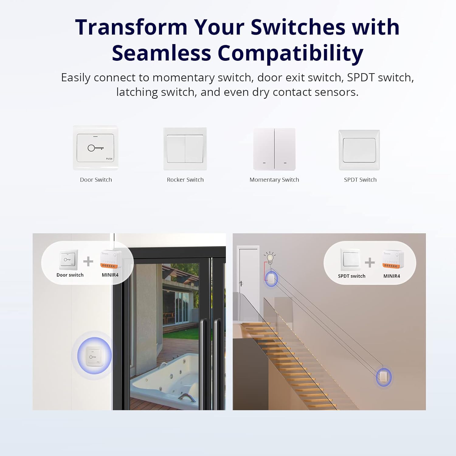 SONOFF MINIR4 Smart WiFi Light Switch - Image 3