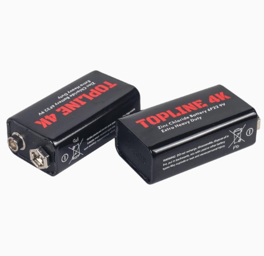 9V Topline Extra Heavy Duty Battery - Image 2