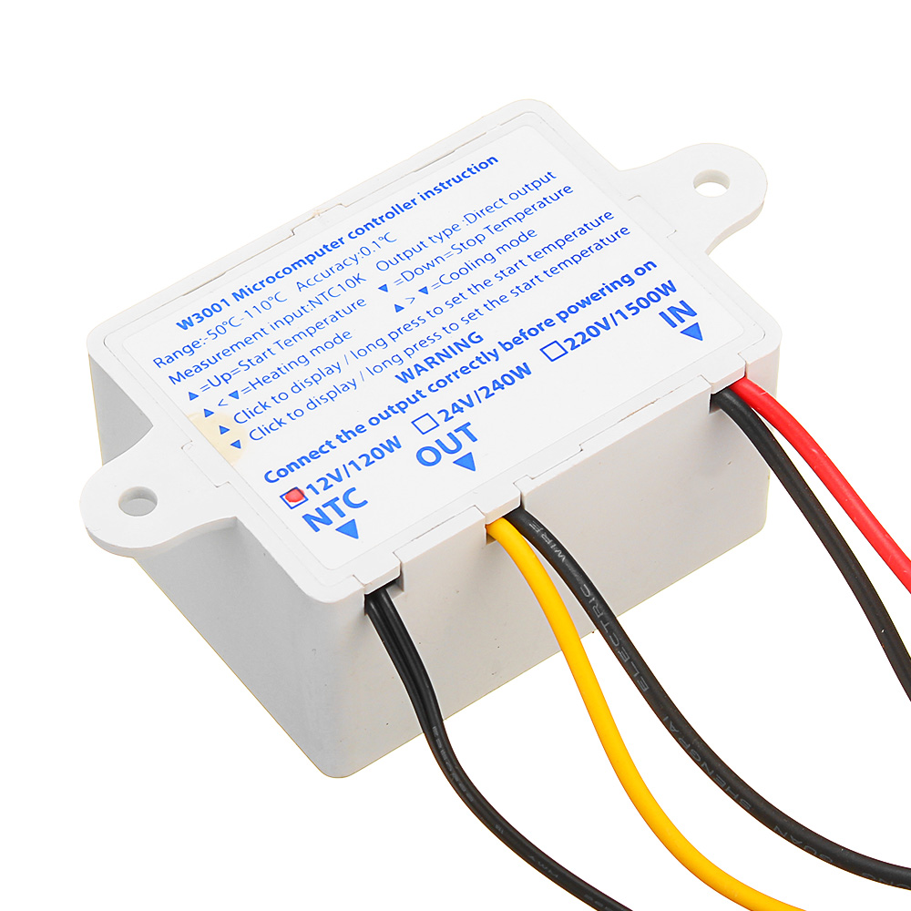 XH-W3001 220VAC 1500W Digital Temperature Controller - Image 3