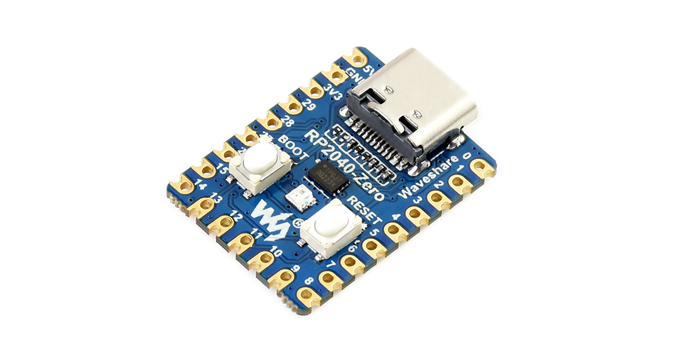 Waveshare RP2040-Zero Raspberry Pi MCU - Image 4