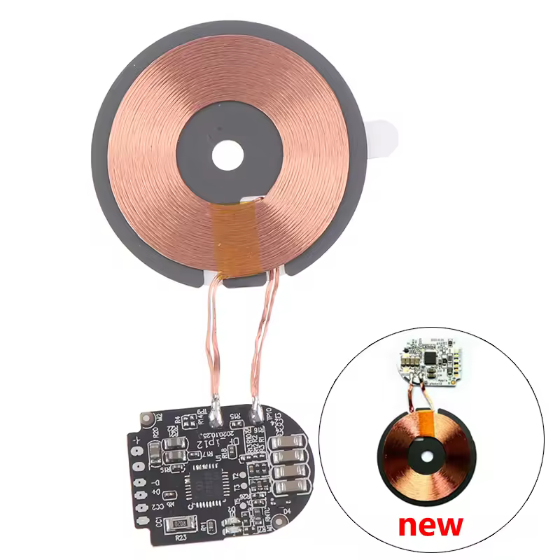 15W Wireless Charging Circuit Board + Coil Receiver Charger Module - Image 3