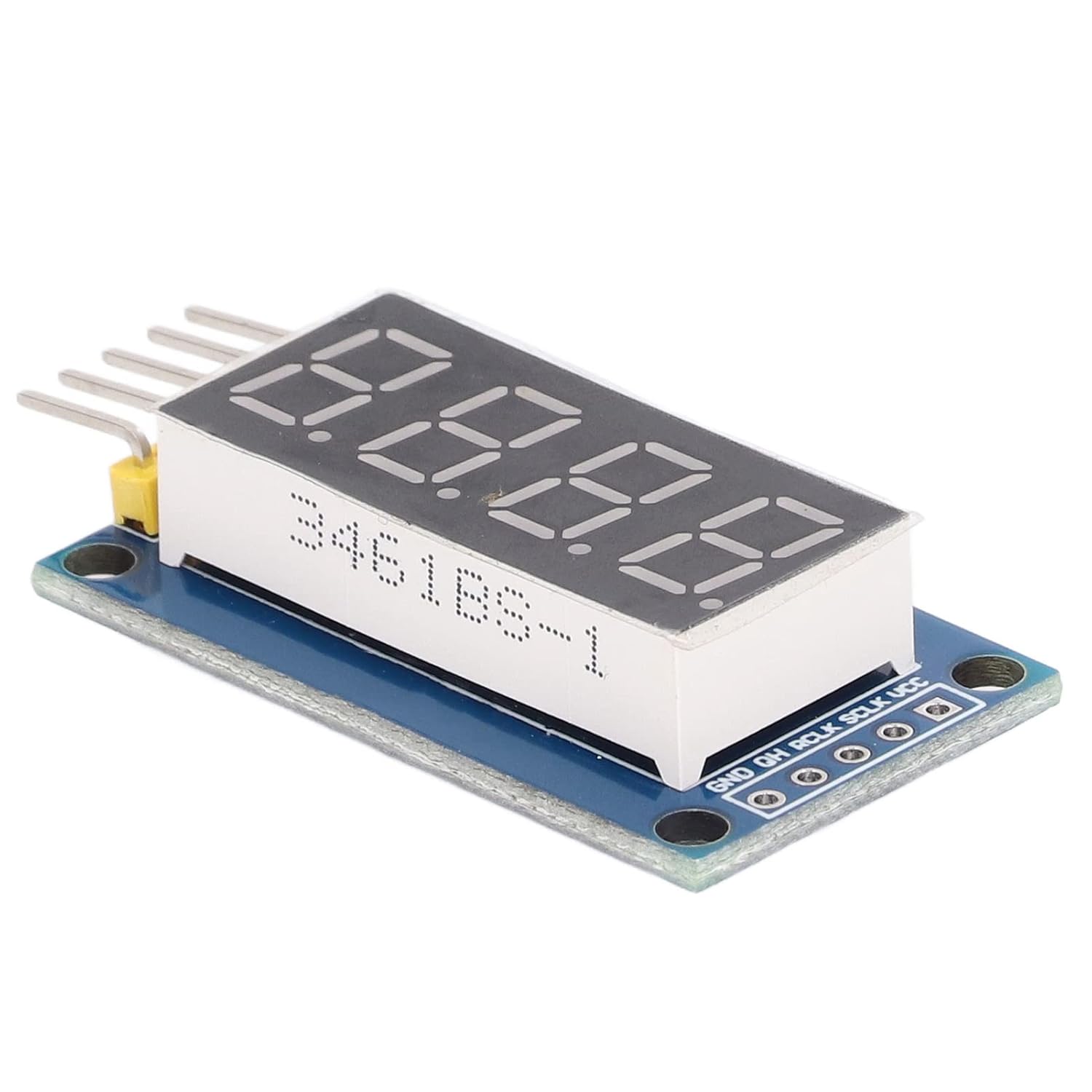 4 Digit Digital Module Unit 74HC595 LED Display Module - Image 8