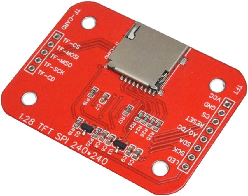 TFT SPI Interface LCD Module 1.28 inch Round Display RGB 240X240 microSD card slot - Image 4