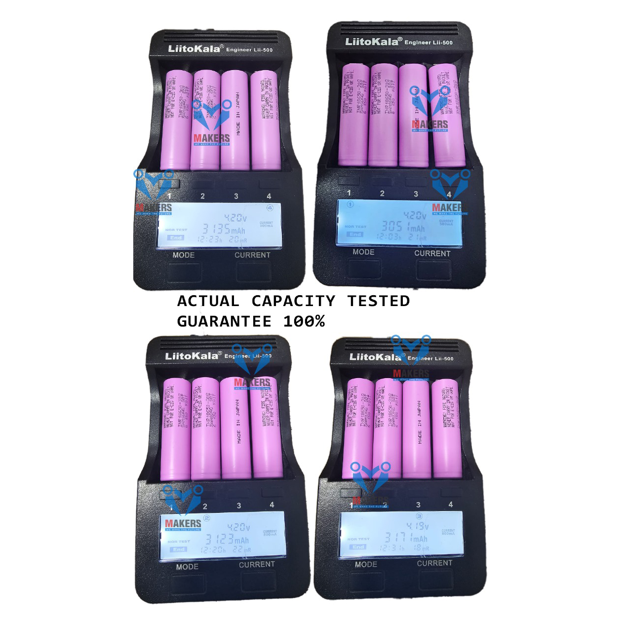 SAMSUNG 18650 Rechargeable Li-ion Battery High Drain INR18650-30Q 3.6V 15A 3000mAh (New) - Image 4