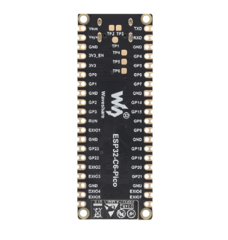 WaveShare ESP32-C6 Pico Mini development board - Image 2