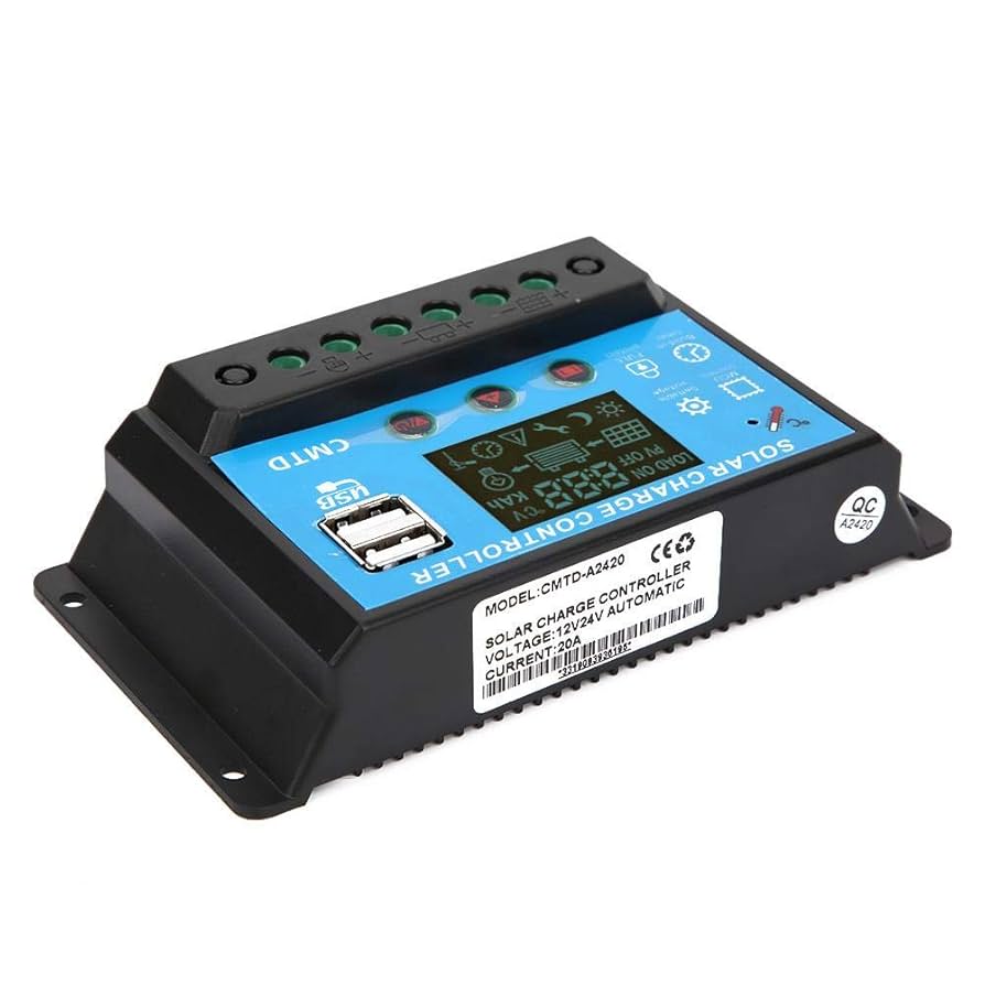 Solar Charge Controller Regulator( 12V/24V ) 10A - Image 5
