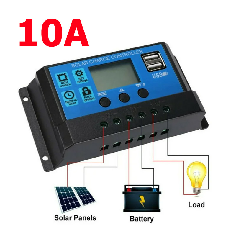Solar Charge Controller Regulator( 12V/24V ) 10A - Image 8