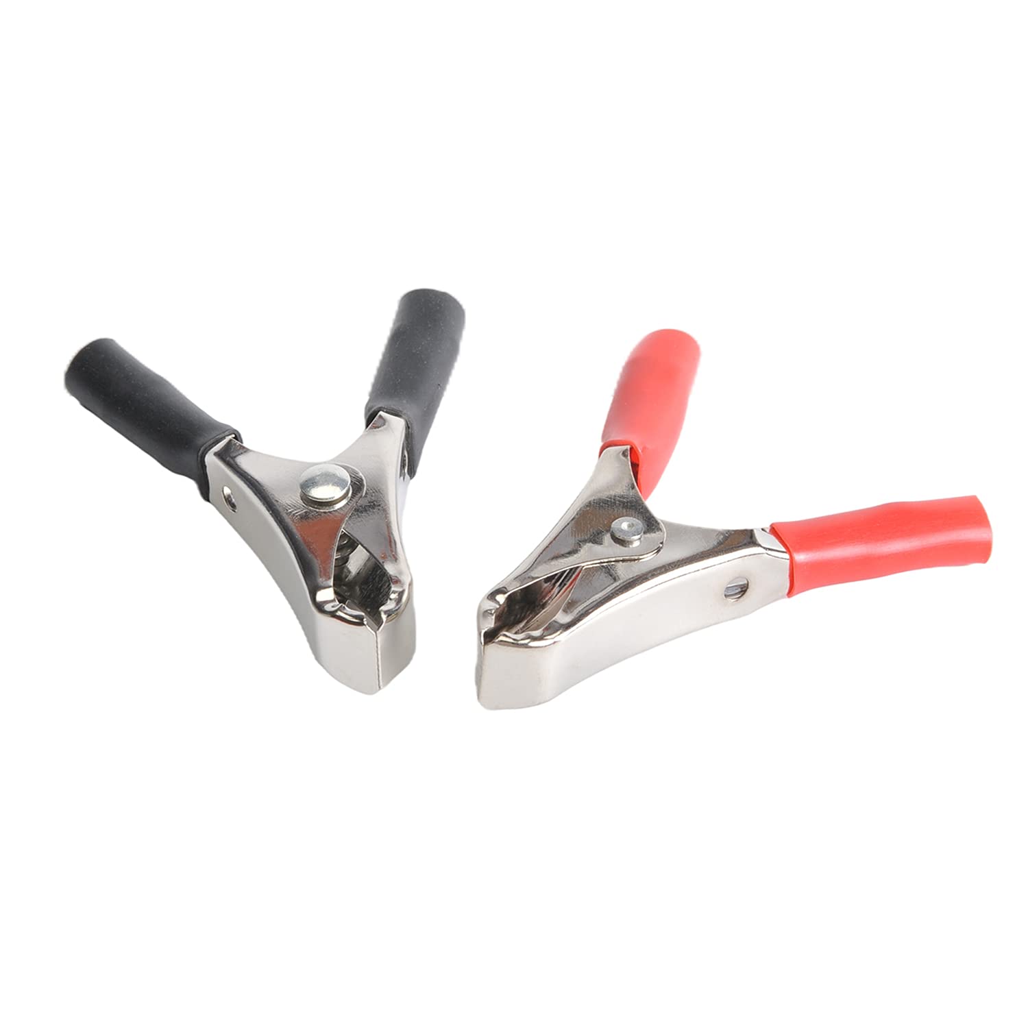 Heavy-Duty Insulated Battery Alligator Clamp 10A 2pcs