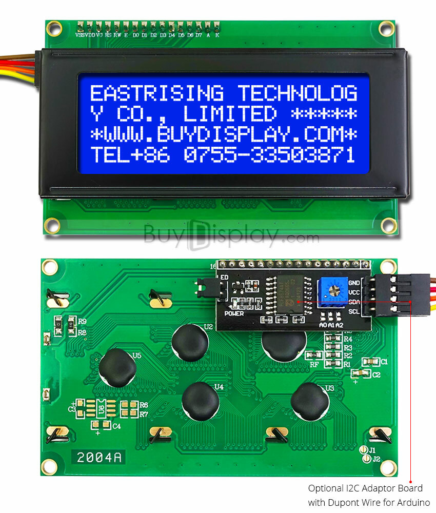 IIC/I2C 2004 Serial Character LCD 4x20 Display - Image 4