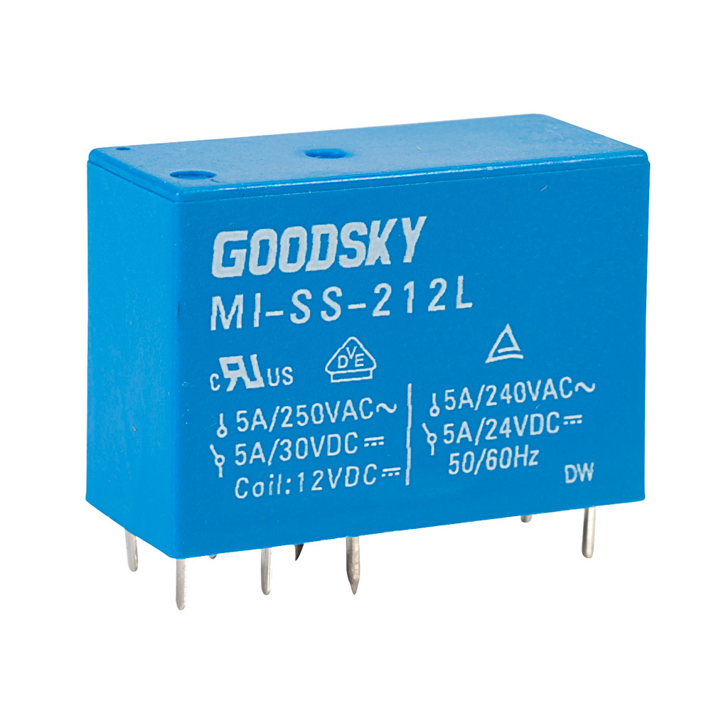 Good Sky MI-SH-212L DPDT Relay 12V 5A 8 Pin - Image 2
