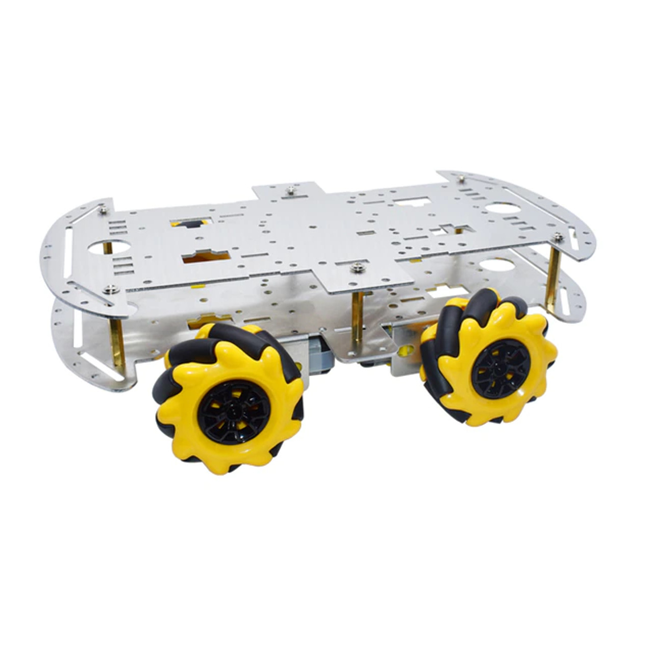 Aluminum Mobile Robot Plateform 4WD - Image 2