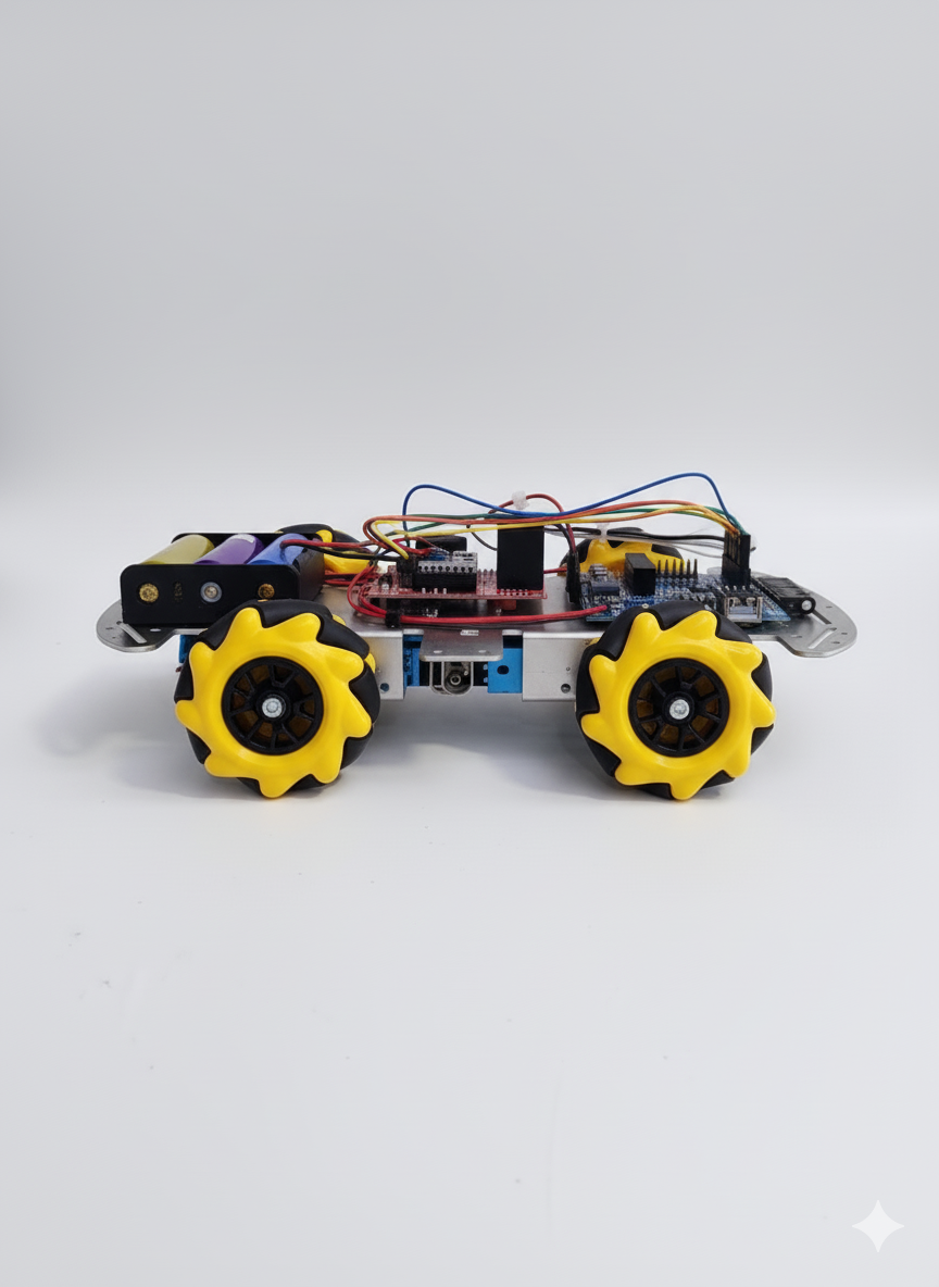 Aluminum Mobile Robot Plateform 4WD - Image 7